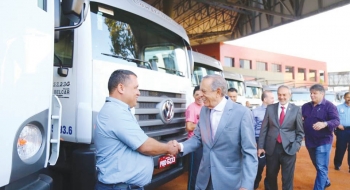 Serviços da Prefeitura de Goiânia são ampliados com reforço da frota de veículos